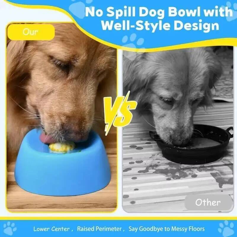 Pet Supplies Co - 1 adet Köpek Yalama Kabı, Sıvı