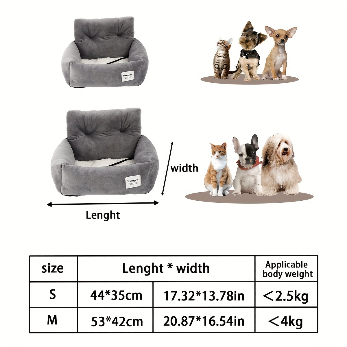 Araba Yatağı Köpek Koltuğu Büy - Pet Supplies Co incelemesi ve fiyatı